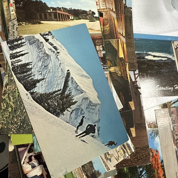 125+ Vintage Lot Postcards Travel United States Hotels Ephermeria 60s 70s Crafts - Picture 9 of 10